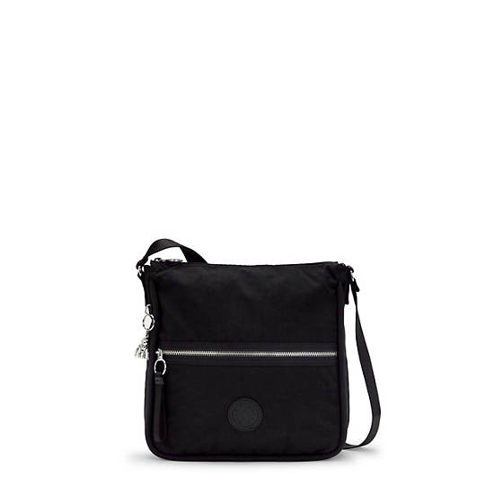 Kipling Oswin Shoulder Bags Black Noir | CA 1425EB